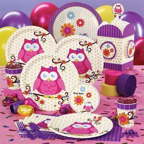 owl birthday party supplies|owl birthday party supplies canada.